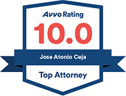 Jose Ceja is Avvo rated 10.0